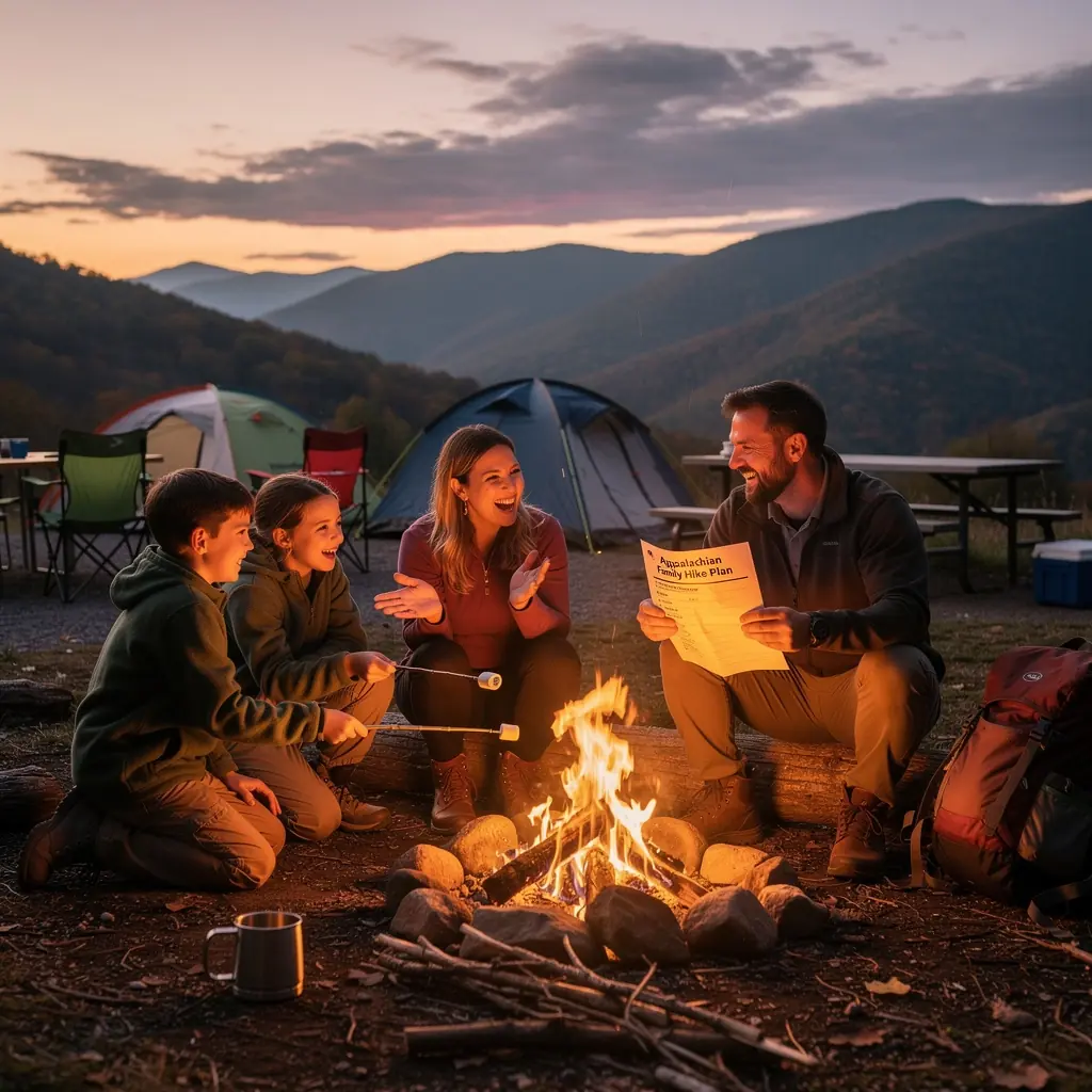 Plan podróży z widokiem na malownicze góry i szlaki turystyczne.